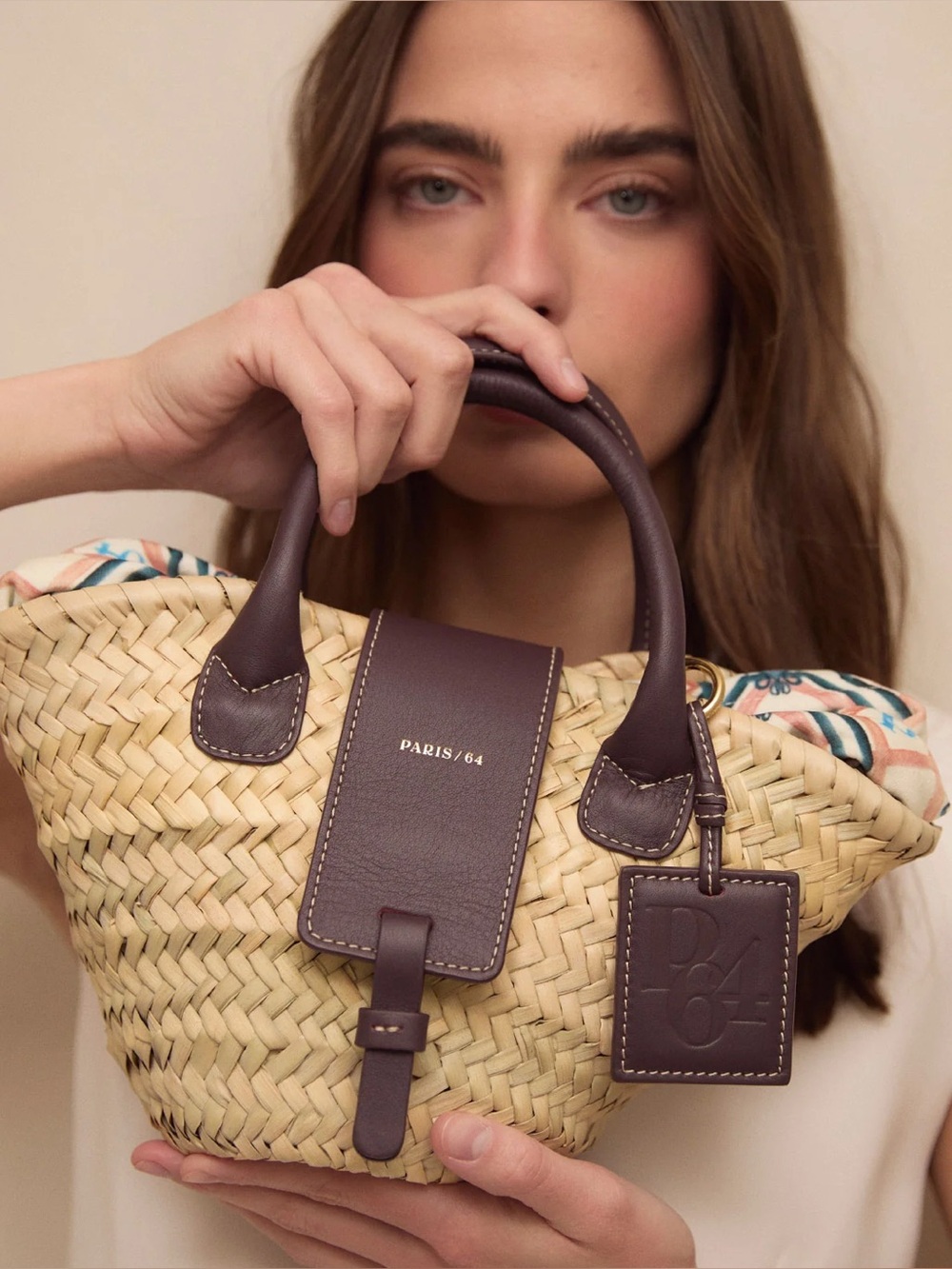 NWT: Paris 64 Mini Basket Bag